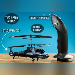 PROPEL "BLUE" Air Combat 2.4Ghz Motion Controlled Battling Helicopter Open Box C